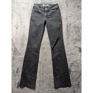 Wrangler Boot Cut Jeans Women's Size 1/2x34 Black